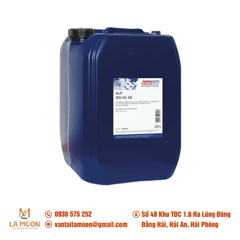 DẦU THUỶ LỰC CHỊU CỰC ÁP CAO CẤP EUROLUB HLP ISO-VG 68