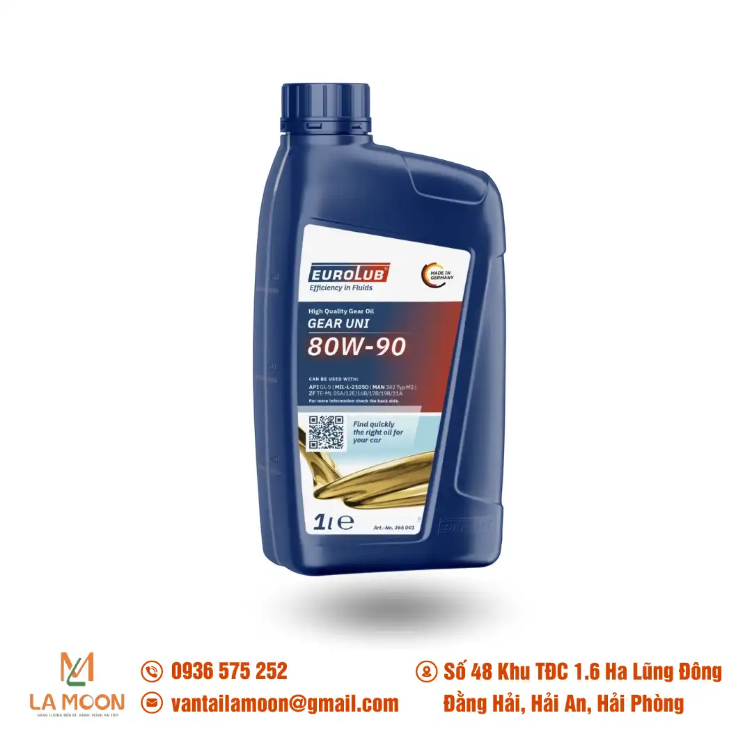 NHỚT HỘP SỐ EUROLUB GEAR UNI SAE 80W-90