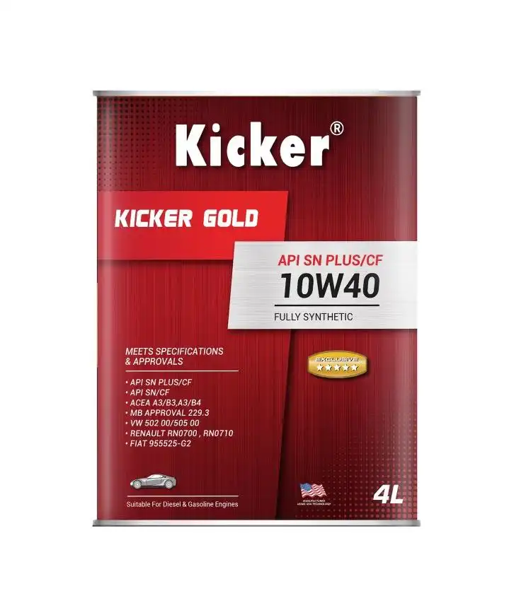 NHỚT KICKER GOLD 10W-40 - Ảnh 2