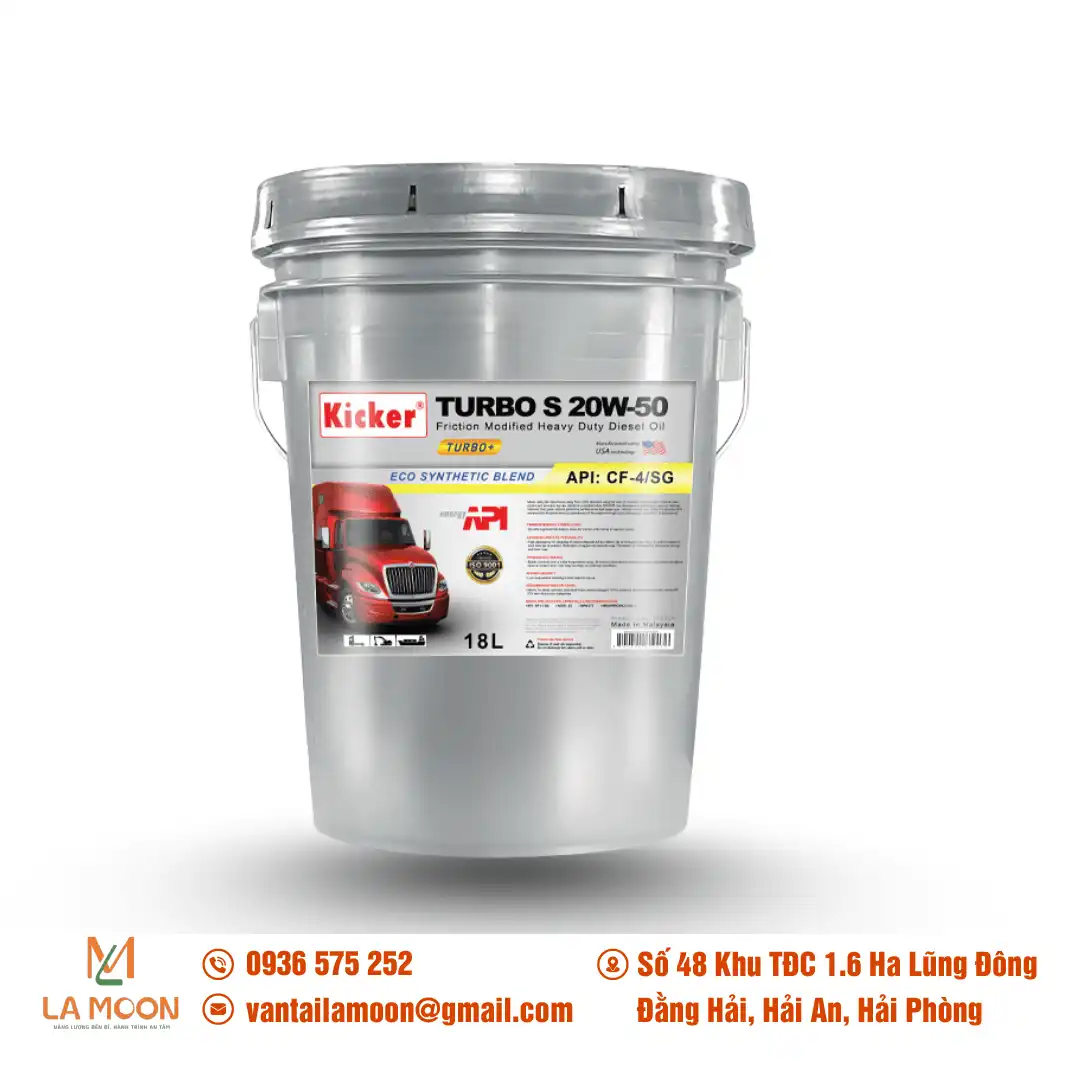 NHỚT KICKER TURBO S 20W-50
